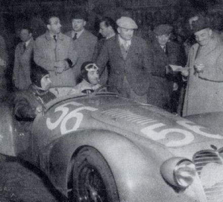 Vincenzo Auricchio i Gualaschi – Maserati A6 GCS.